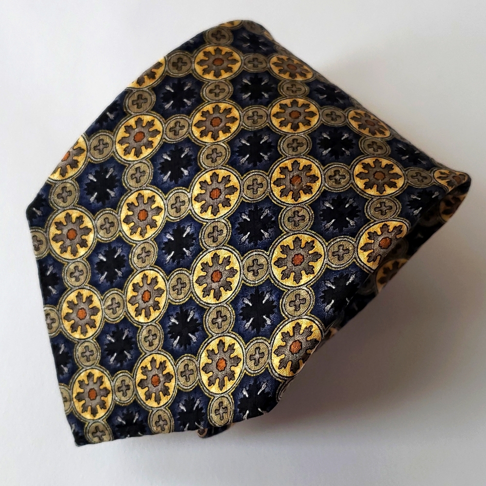 Vintage PLATINUM natural silk TIE 👔  ( only bundle of 3)